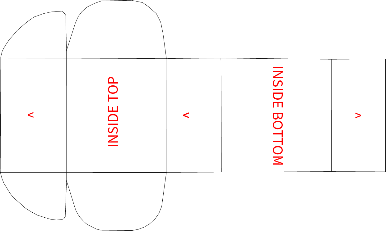 2D Box Mockup