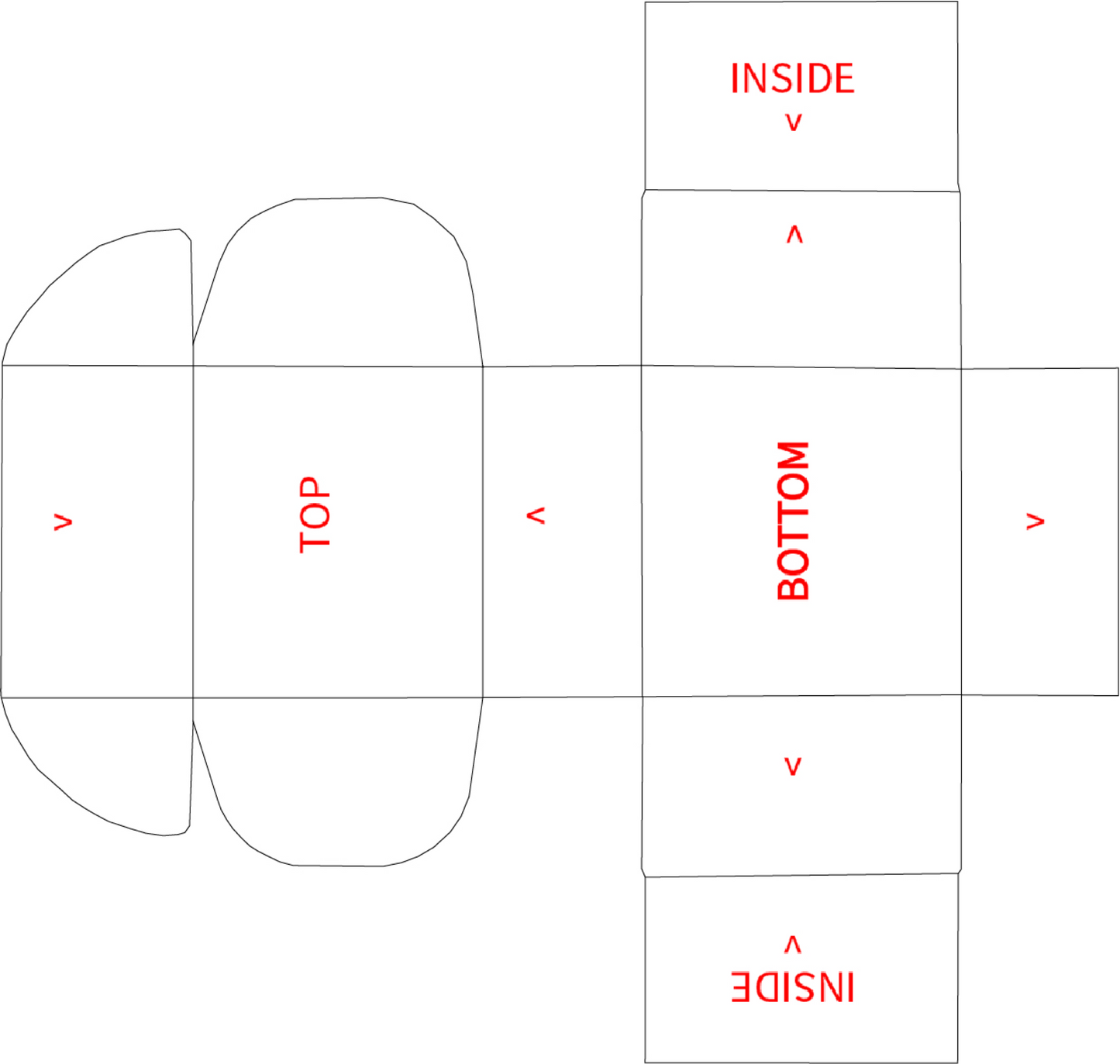 2D Box Mockup