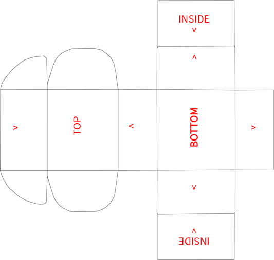 2D Box Mockup